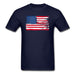 American Flag Unisex Classic T-Shirt - navy / S