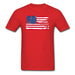 American Flag Unisex Classic T-Shirt - red / S