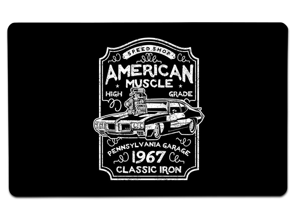 American Muscle Large Mouse Pad