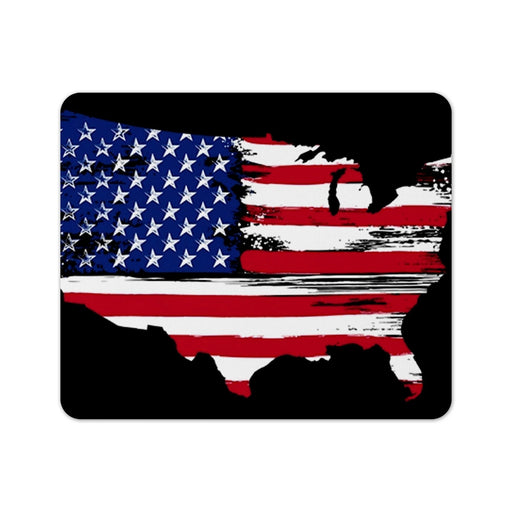 American Silhouette Mouse Pad