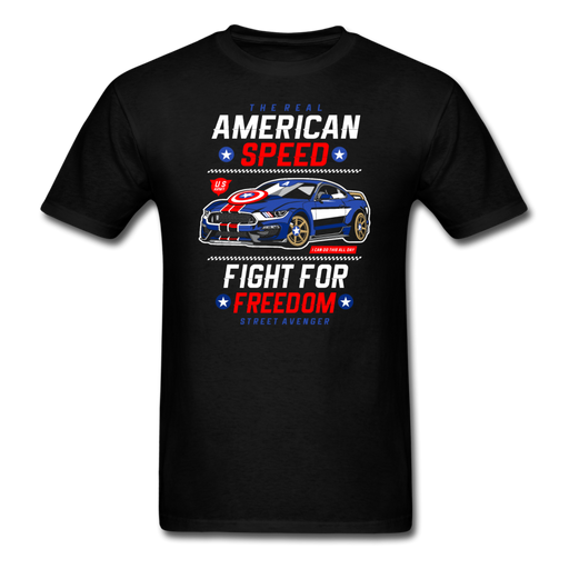 American Speed Unisex Classic T-Shirt - black / S
