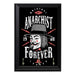 Anarchist Forever Key Hanging Wall Plaque - 8 x 6 / Yes