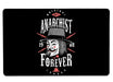 Anarchist Forever Large Mouse Pad