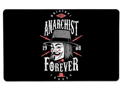 Anarchist Forever Large Mouse Pad