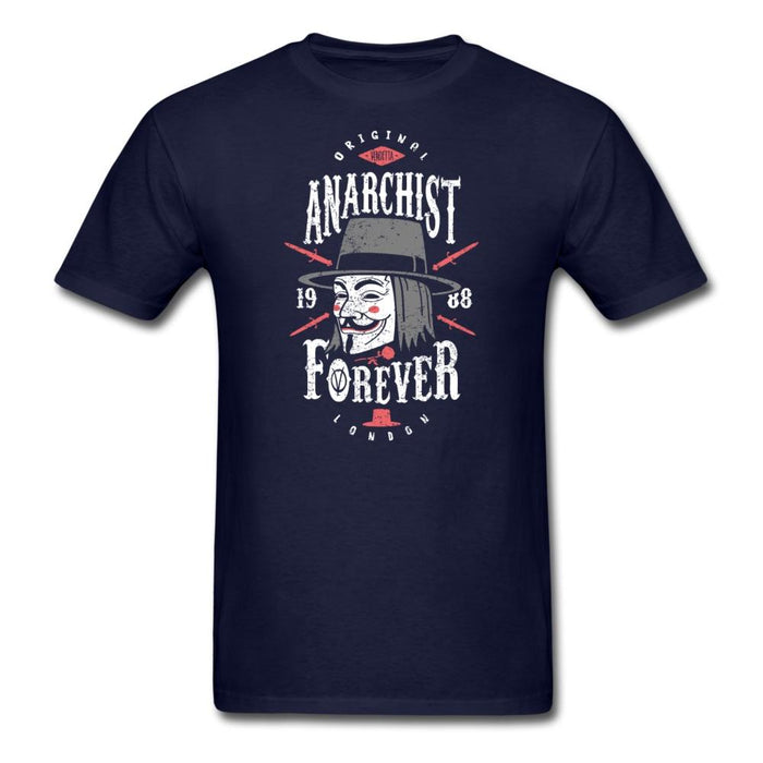 Anarchist Forever Unisex Classic T-Shirt - navy / S