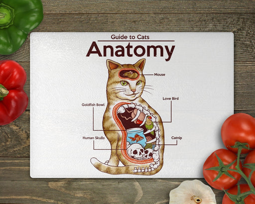 Anatomy Of A Cat Cutting Board