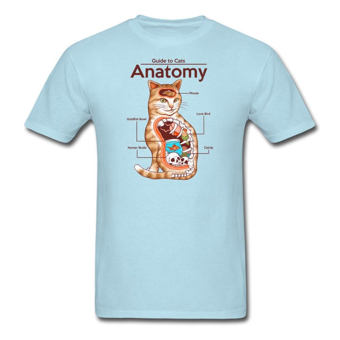 Anatomy of a Cat Unisex Classic T-Shirt - powder blue / S