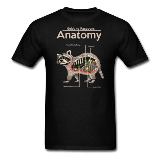 Anatomy of a Raccoon Unisex Classic T-Shirt - black / S