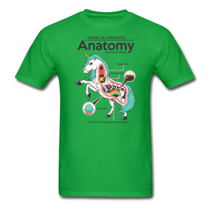 Anatomy of a Unicorn Unisex Classic T-Shirt - bright green / S