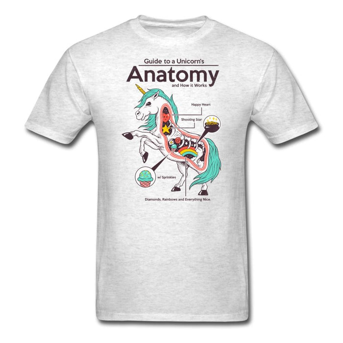 Anatomy of a Unicorn Unisex Classic T-Shirt - light heather gray / S