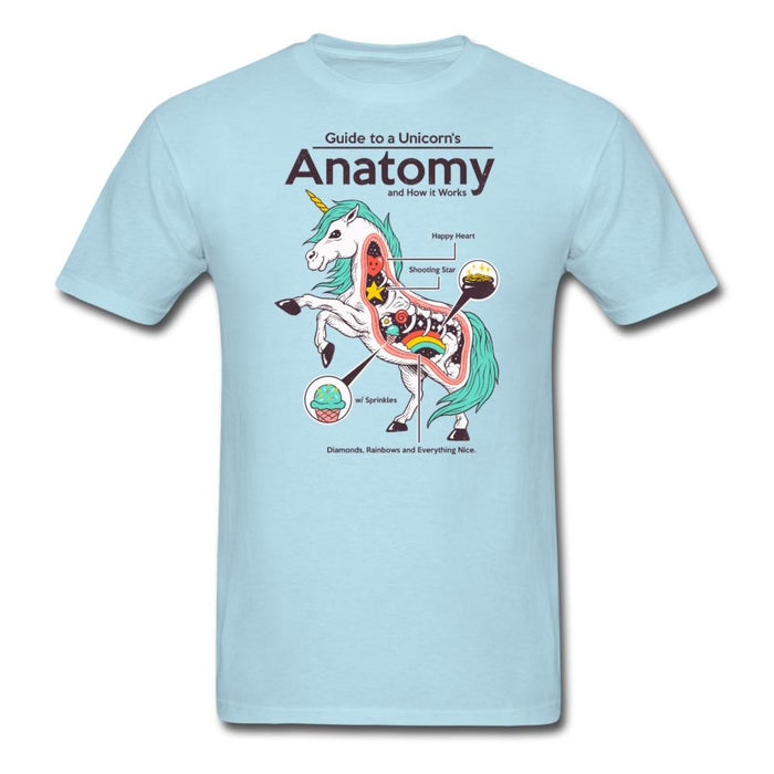 Anatomy of a Unicorn Unisex Classic T-Shirt - powder blue / S