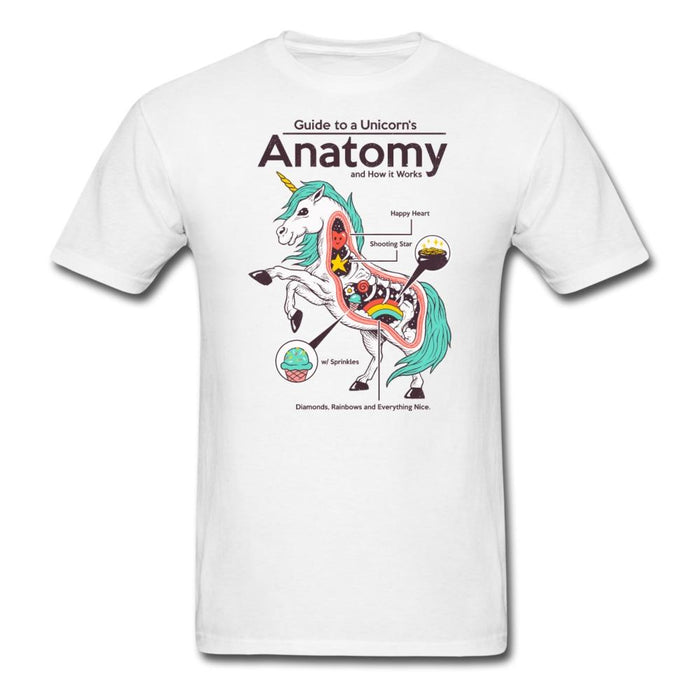 Anatomy of a Unicorn Unisex Classic T-Shirt - white / S