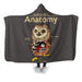 Anatomy Of Owls Hooded Blanket - Adult / Premium Sherpa