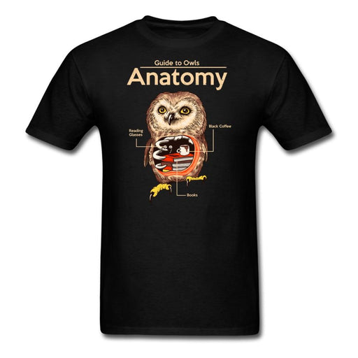 Anatomy of Owls Unisex Classic T-Shirt - black / S