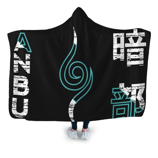 Anbu Shinobi Hooded Blanket - Adult / Premium Sherpa