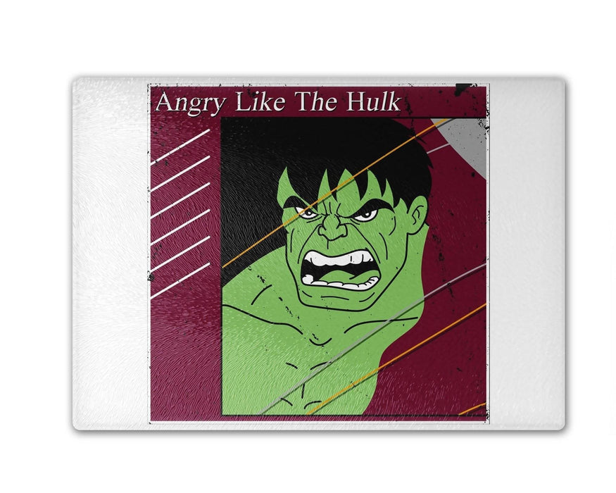 Angry Like The Hulk Cutting Board