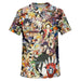 Anime Collage All Over Print Unisex T-Shirt - XS