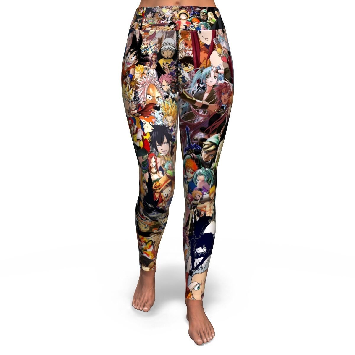 Anime Collage All Over Print Yoga Leggings - Yoga Leggings - AOP | Nurd  Tyme — Nurdtyme LLC