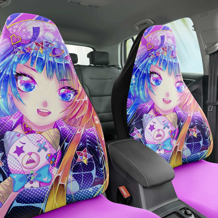 Anime Kawaii Girl Car Seat Covers - One size