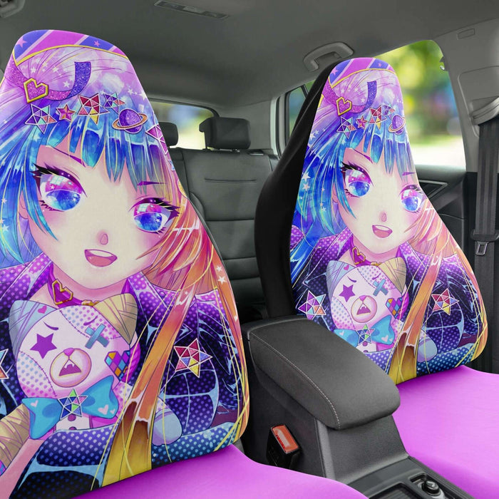 Anime Kawaii Girl Car Seat Covers - One size