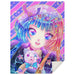 Anime Space Girl Microfiber Fleece Blanket - M