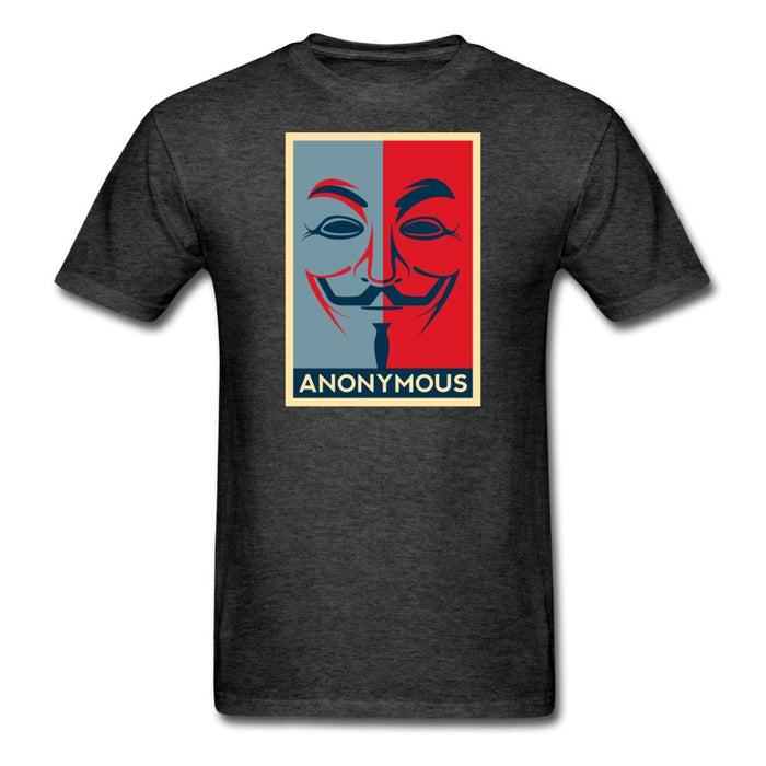 Anonymous Unisex Classic T-Shirt - heather black / S