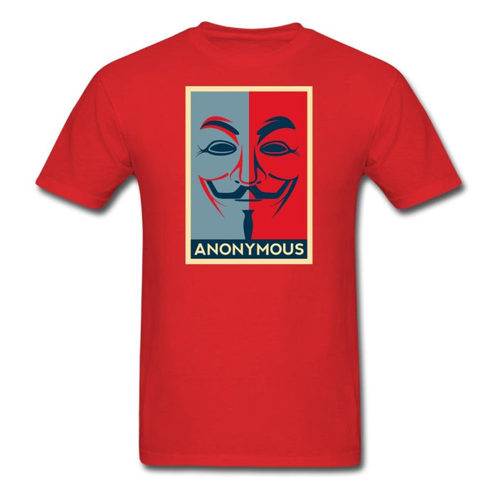 Anonymous Unisex Classic T-Shirt - red / S