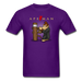 Ape Man Unisex Classic T-Shirt - purple / S