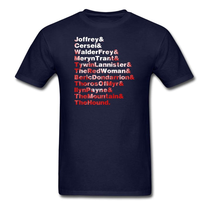 Arya’s List Unisex Classic T-Shirt - navy / S