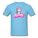 Ashley Unisex Classic T-Shirt - aquatic blue / S