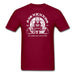 Ass Kickers Gym Unisex Classic T-Shirt - burgundy / S