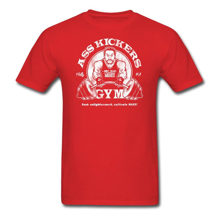 Ass Kickers Gym Unisex Classic T-Shirt - red / S