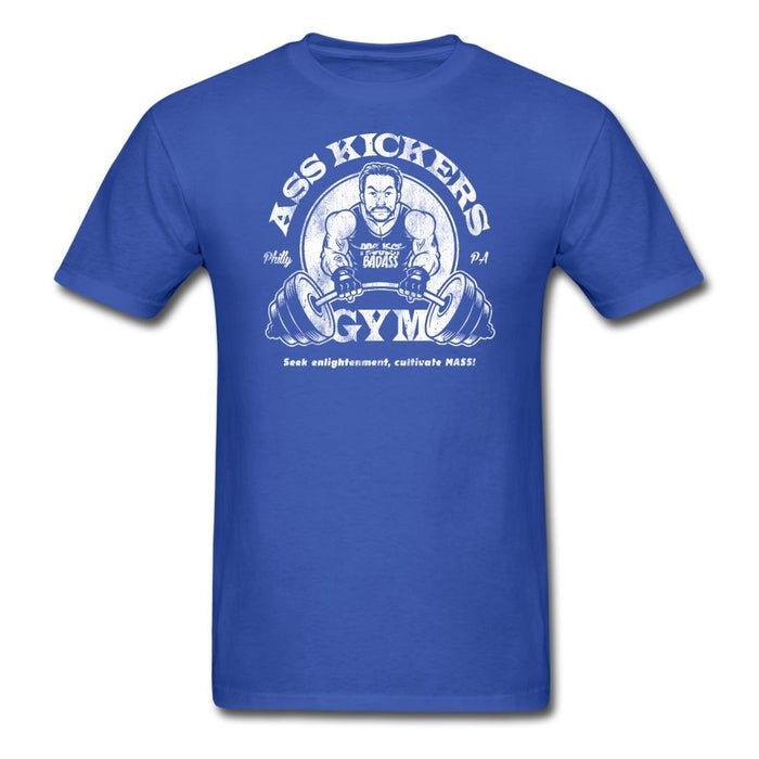 Ass Kickers Gym Unisex Classic T-Shirt - royal blue / S