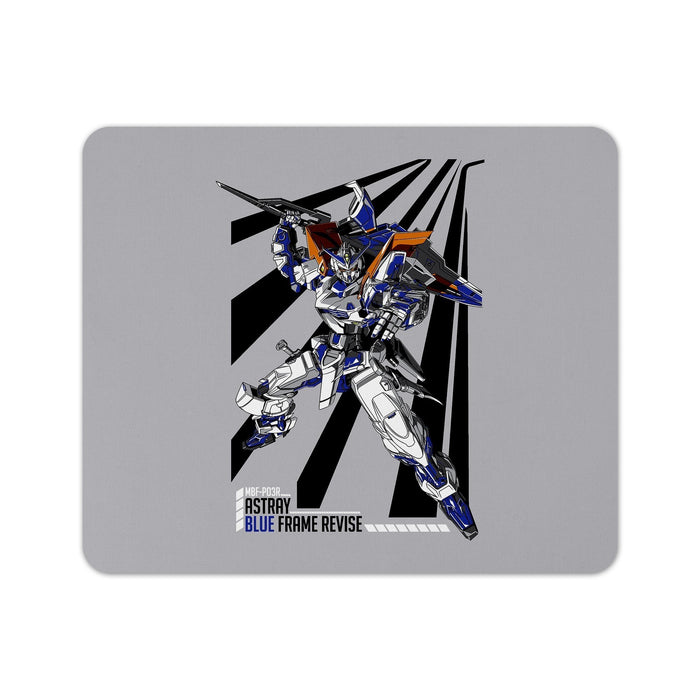 Astray Blue Frame Gundam Anime Mouse Pad