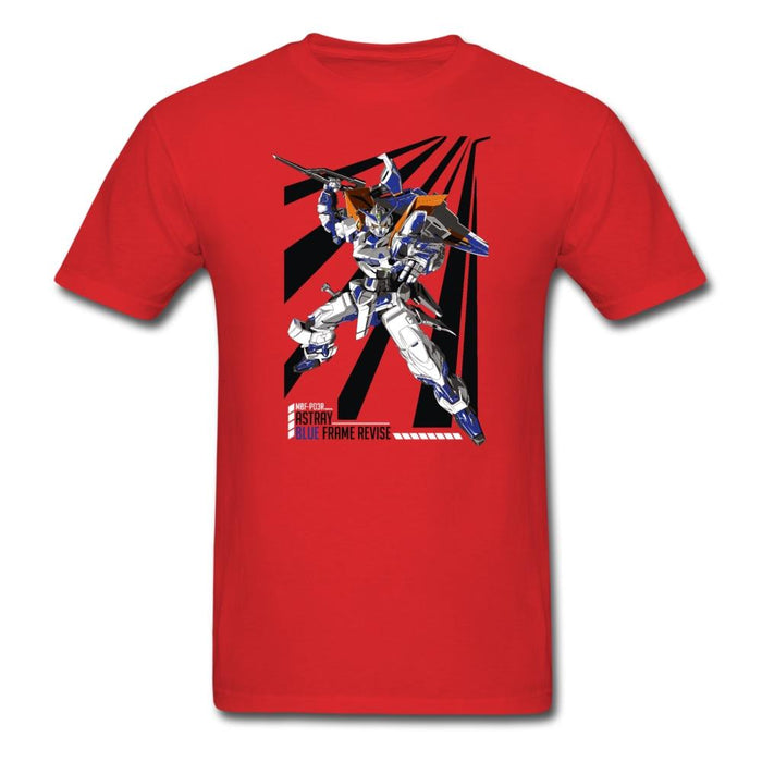 Astray Blue Frame Gundam Unisex Classic T-Shirt - red / S