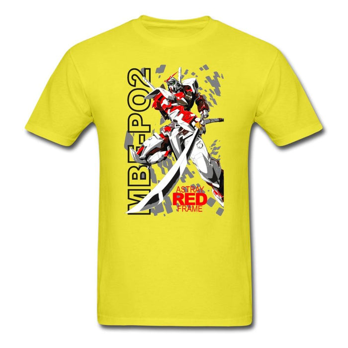 Astray Red Frame Gundam Unisex Classic T-Shirt - yellow / S