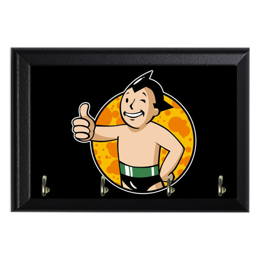 Astro Vault Boy Key Hanging Plaque - 8 x 6 / Yes