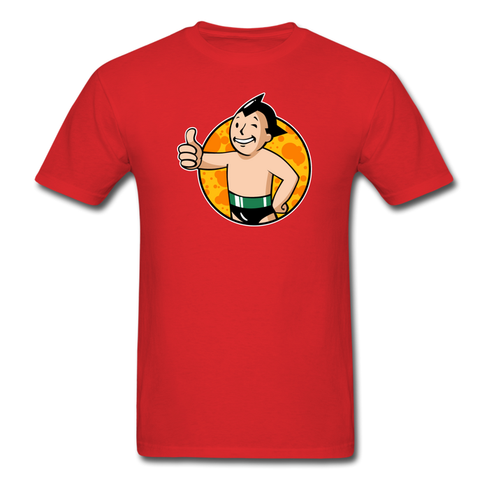 Astro Vault Boy Unisex Classic T-Shirt - red / S