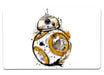 Astromech Droid Watercolor Large Mouse Pad