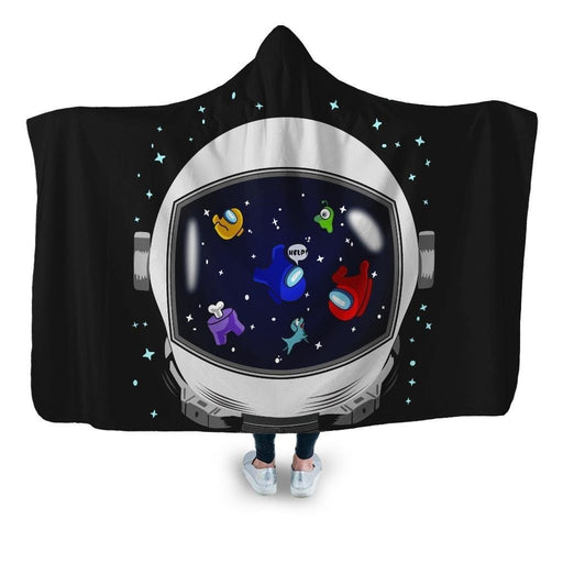 Astronaut Crewmate Hooded Blanket - Adult / Premium Sherpa