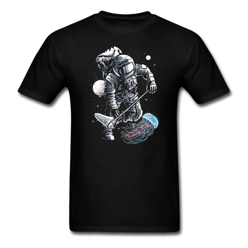 Astronaut Jellyfish Unisex Classic T-Shirt - black / S