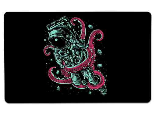 Astronaut Octopus Large Mouse Pad