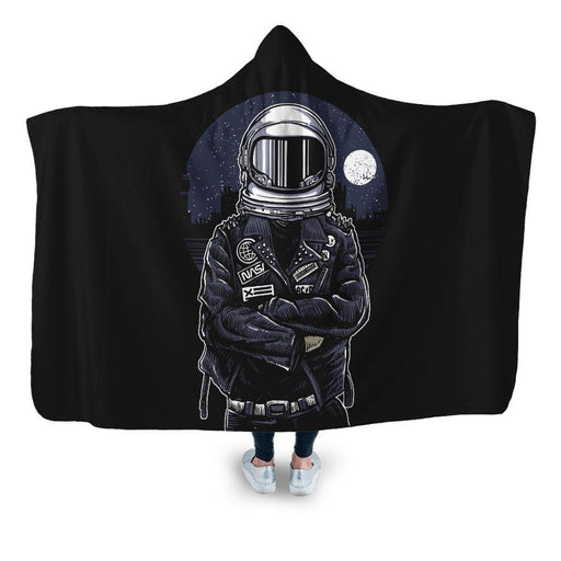 Astronaut Rebel Hooded Blanket - Adult / Premium Sherpa