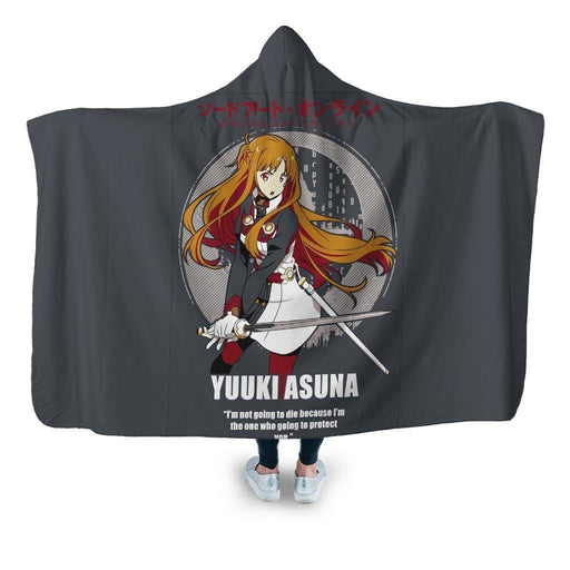 Asuna Ordinal Scale Hooded Blanket - Adult / Premium Sherpa