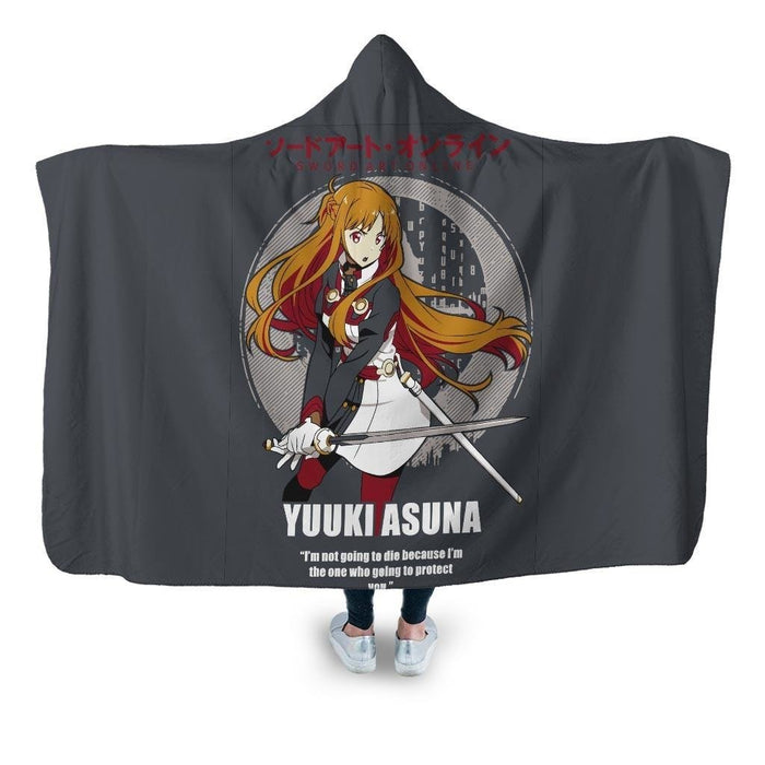 Asuna Ordinal Scale Hooded Blanket - Adult / Premium Sherpa