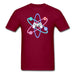 Atomic Gamer Unisex Classic T-Shirt - burgundy / S