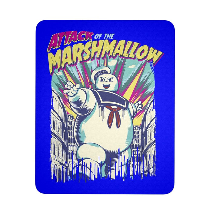 Attack Of Marshmallow Mouse Pad - Black