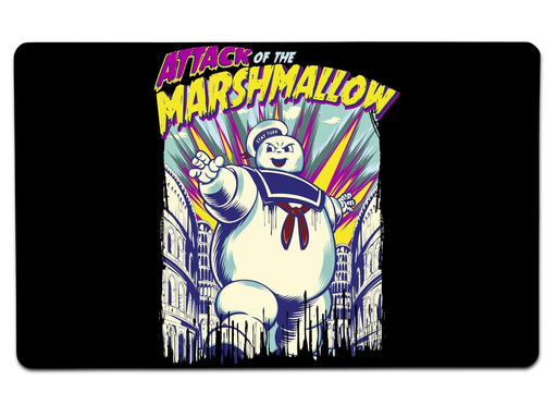Attack Of The Marshmallow Large Mouse Pad