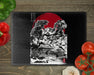 Attack On Japan Temple Black Cutting Board