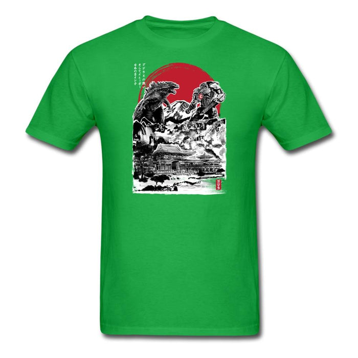 Attack On Japan Temple Unisex Classic T-Shirt - bright green / S